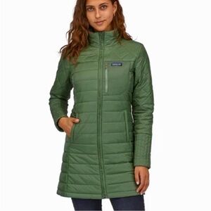Women’s Patagonia Radalie Parka in Eelgrass Green